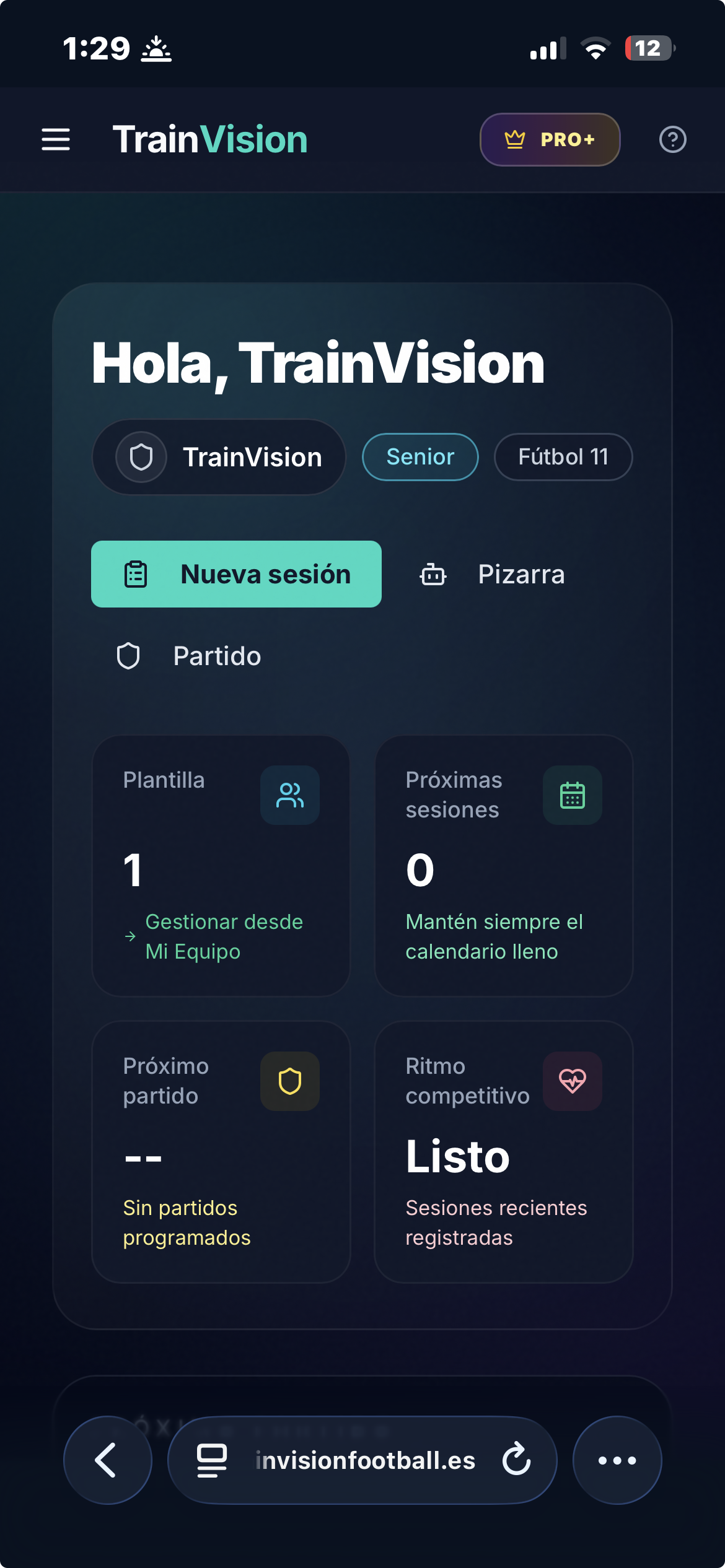 TrainVision Dashboard